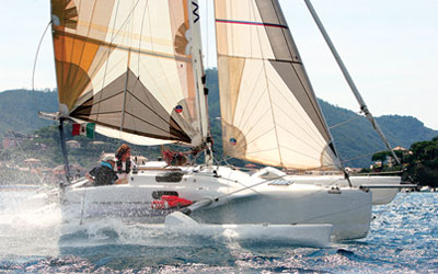 24 foot trailerable trimaran