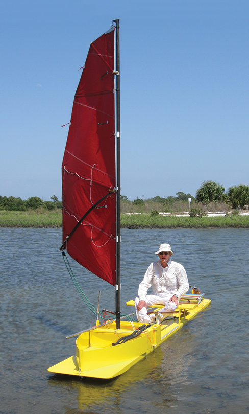 Meade Gougeon's small boat Yellow Thing