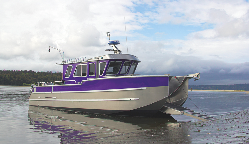 Foil-Assisted Guide Boat 