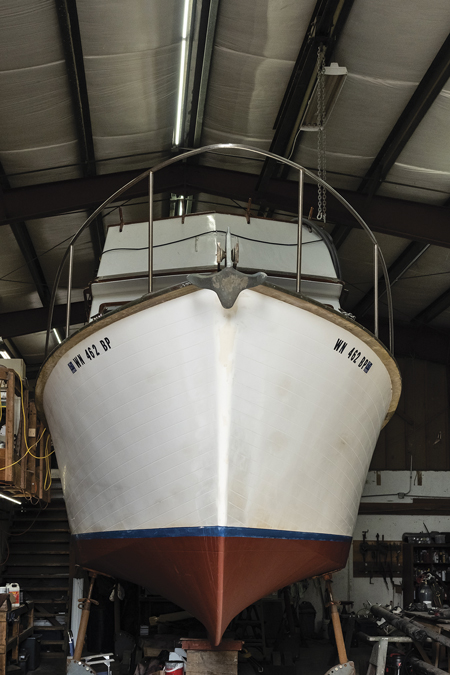 Trawler refit