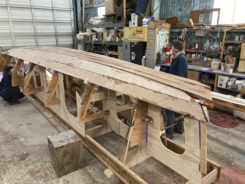 Longtail 30 Hull Construction