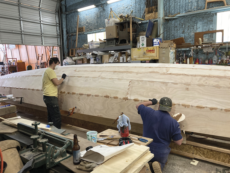 Longtail 30 Hull Construction