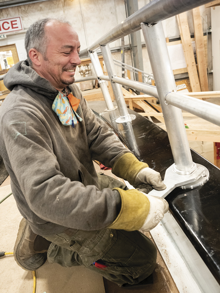 Greg Laubach, Lead Welder, PTSC