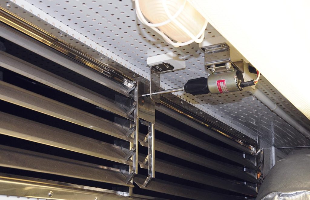 Louvered Shutters to stem air flow