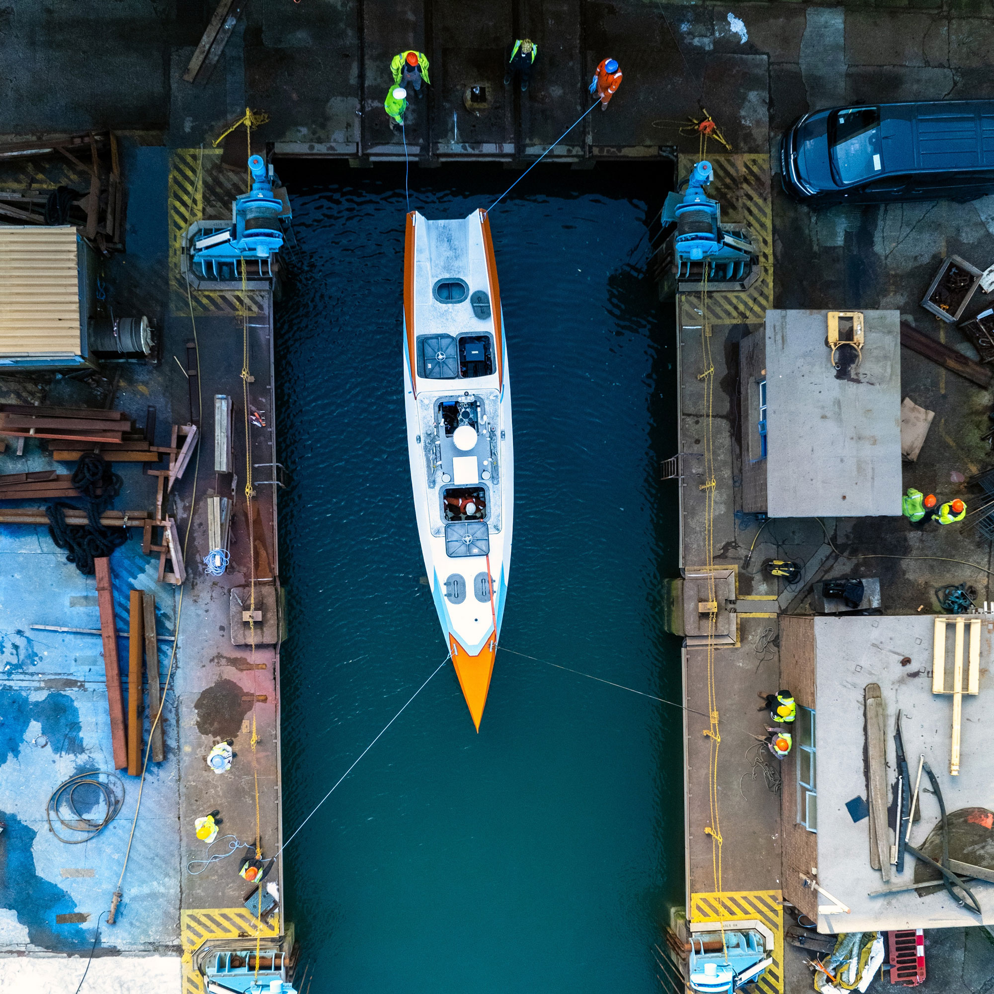 The latest Oceanus 12 in Plymouth.